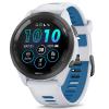 Smartwatch Garmin Forerunner 265 46mm Negro Con Carcasa En Blanco Y Correa De Silicona Blanco / Azul