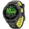 Smartwatch Garmin Forerunner 265 42mm Negro Con Correa De Silicona Negro / Amarillo