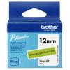 Casete de Cinta Brother BTAGG31 12mm x 4m Negro Sobre Verde