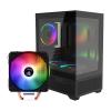 Pack  COOLPC Titan Frame ARGB Negro + Gamdias Boreas E1-410 Negro