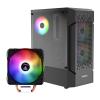 Pack  COOLPC Shadow Core ARGB Negro + Gamdias Boreas E1-410 Negro