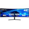 Monitor Nilox NXM49CRVDC2 49 pulgadas Dual QHD VA 165Hz 1ms Curvo