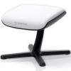 Reposapiés noblechairs Footrest V2 White Edition Cuero Sintético De Alta Tecnología Blanco/Negro