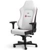 Silla Gaming noblechairs HERO Resident Evil Umbrella Edition Cuero Sintético De Alta Tecnología Blanco/Negro