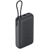 Powerbank Xiaomi 20000mAh 22.5W Carga Rápida 3 Puertos USB-C Integrado Gris Oscuro