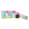 Kit Refrigeración Líquida Be quiet! Light Loop IO LCD 240mm Blanco