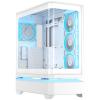 Caja/Torre Asus Prime AP304 TG ARGB Blanca