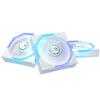 Ventilador Asus ROG Eurux GR120 ARGB Reverse 120mm Triple Pack Blanco