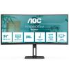 Monitor AOC Profesional CU34V5C/BK 34 pulgadas WQHD VA 100Hz 1ms AMD FreeSync Curvo