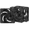 Ventilador Arctic P14 Pro Reverse PWM PST 140mm Triple Pack Negro