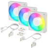 Ventilador Arctic BioniX P12 ARGB 120mm Triple Pack Blanco
