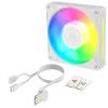 Ventilador Arctic BioniX P12 ARGB 120mm Blanco