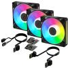 Ventilador Arctic BioniX P14 ARGB 140mm Triple Pack Negro