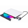 Grabadora DVD/Blu-Ray Gembird DVD-USB-031-BW Lector Y Grabador De CD/DVD Externo USB-C Blanco