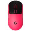 Ratón Logitech G PRO X3 SUPERSTRIKE 48000 Dpi Inalámbrico LIGHTSPEED Sensor HERO 2 Magenta Eclipse