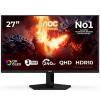 Monitor AOC Q27G41ZDF 27 pulgadas QHD QD-OLED 240Hz 0.03ms HDR NVIDIA G-Sync