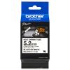 Cinta Brother HSe-211E Termorretráctil Texto Negro Sobre Blanco 5.2mm x 1.5m Para Cables 0.8-3.1mm
