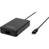 Cargador USB Nilox GaN 100W Universal Tipo-C Para Portátil 1.8m Negro