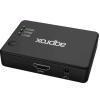 Switch KVM Approx APPC29V4 Conmutador HDMI 4K 3 Puertos Con Mando A Distancia Negro