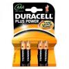 Pila Duracell Plus Power Alcalinas LR3 AAA Pack 4