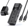 Estación Acoplamiento Ewent EW7065 Clonador Para Discos Duros SATA 2.5 3.5 Y SSD M.2 NVMe USB 3.2 Gen2