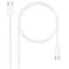 Cable USB Nanocable 10.01.6002-CO 60W USB-C 2.0 2m Blanco