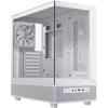 Caja/Torre Einarex Prisma S500 Core Cristal Templado Blanca