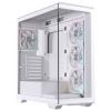 Caja/Torre Einarex Prisma S700 RGB Cristal Templado Blanca