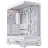 Caja/Torre Einarex Prisma S800 RGB Cristal Templado Blanca