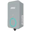 Cargador Coche MSI EVSE EZwall Life Max 22kW Trifásico Eléctrico Tipo 2 Cable 5m Gris