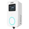 Cargador Coche MSI EVSE EZwall Premium Max 5 pulgadas 22kW Trifásico Eléctrico Tipo 2 Cable 5m Blanco