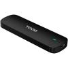 Caja Externa Tooq TQE-2201B Para SSD M.2 NVMe USB 3.1 Gen2 10Gbps Conexión USB-C Negra