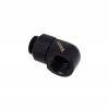Alphacool Eiszapfen L Rotatable G1/4 Negro - Adaptador