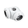 Bitspower Multi-Link Codo 90º 2x 12mm AD Blanco - Racor
