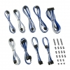 CableMod Classic ModMesh C-Series Corsair AXi, HXi & R Blanco/Azul - Kit Cables