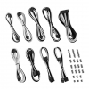 CableMod Classic ModMesh C-Series Corsair AXi, HXi & R Negro/Blanco - Kit Cables