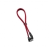 CableMod ModMesh Right Angle SATA 3 30cm Rojo - Cable SATA