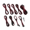 CableMod PRO ModMesh C-Series AXi/HXi/RM Negro/Rojo - Kit Cables
