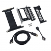 Kit Instalación CableMod Vertical PCI-e, HDMI + DisplayPort - Kit Instalación