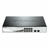 Switch D-Link DGS-1210-08P 8p GBit PoE 64W +2xSFP