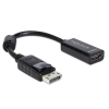 Delock Displayport a HDMI Negro - Adaptador