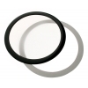 DEMCiflex 22,5 cm Negro/Blanco - Rejilla