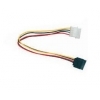 Gembird CC-SATA-PS SATA/Molex (4-Pin) Macho/Macho - Cable Alimentación