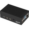 Joy-It Raspberry Pi 4B 01B Aluminio Negro - Carcasa
