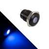 Lamptron SW2001-H 18mm Azul Versión Negra - Led