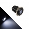 Lamptron SW2004-H 18mm Blanco Versión Negra - Led