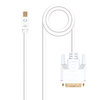 Nano Cable Conversor Mini DP a DVI Blanco 2m - Cable DVI