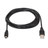Nano Cable USB 2.0 Tipo A/M-Mini B/M Negro 1.8m - Cable USB