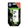 Pack Cartuchos HP 1x300 Negro + 1x300 Color CN637