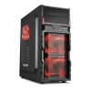 Sharkoon VG5-W Roja - Caja/Torre